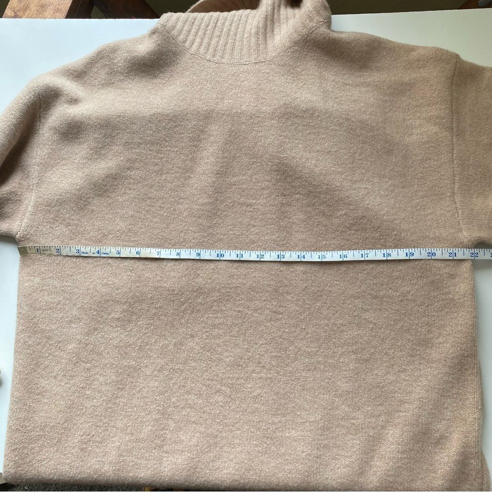 Oak + Fort Sweater Dress oversize cozy classic chic XS Small - Picture 2 of 6